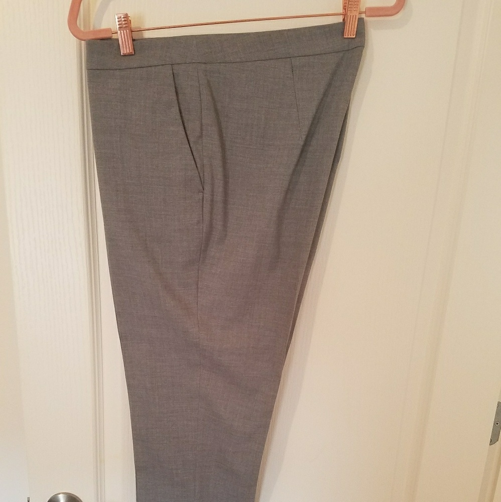 Dress pants gray true to size.